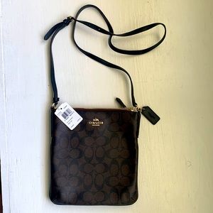 Coach signature crossbody
